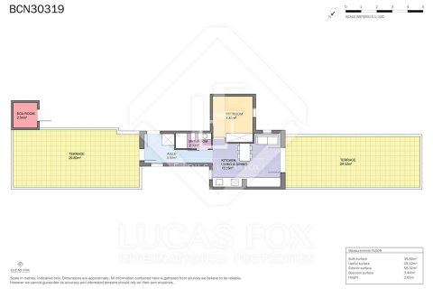 Ático en venta en Barcelona, España 1 dormitorio, 39 m2 No. 150274 - foto 30