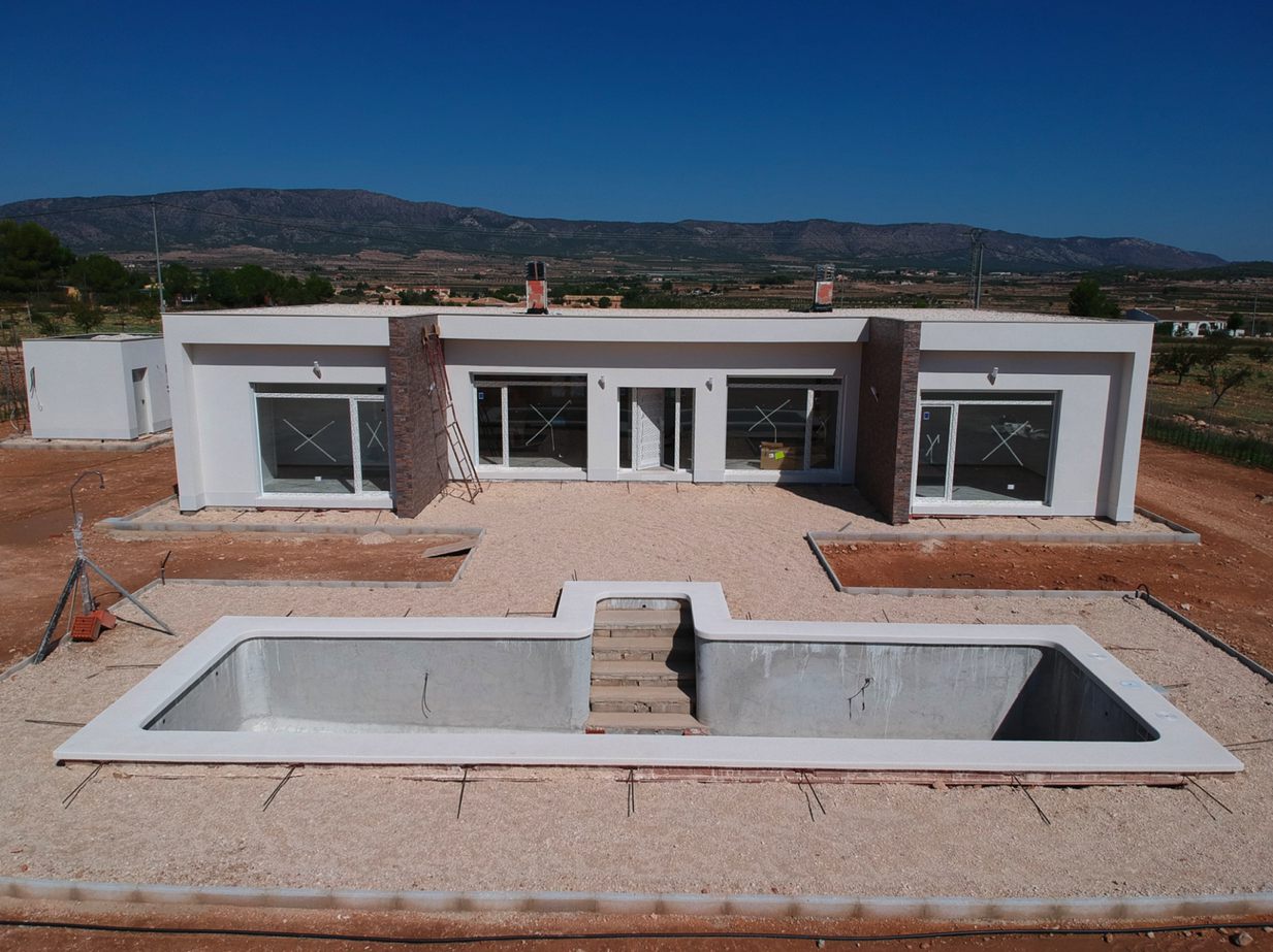 Villa i Pinoso, Alicante, Spanien 3 sovrum, 150 kvm. Nr. 81050