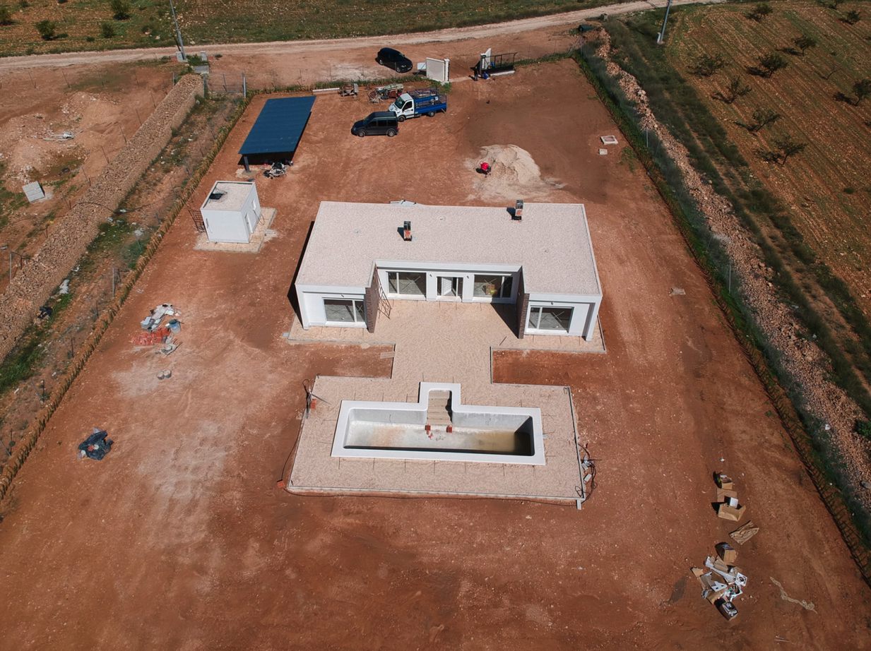 Villa i Pinoso, Alicante, Spanien 3 sovrum, 150 kvm. Nr. 81050