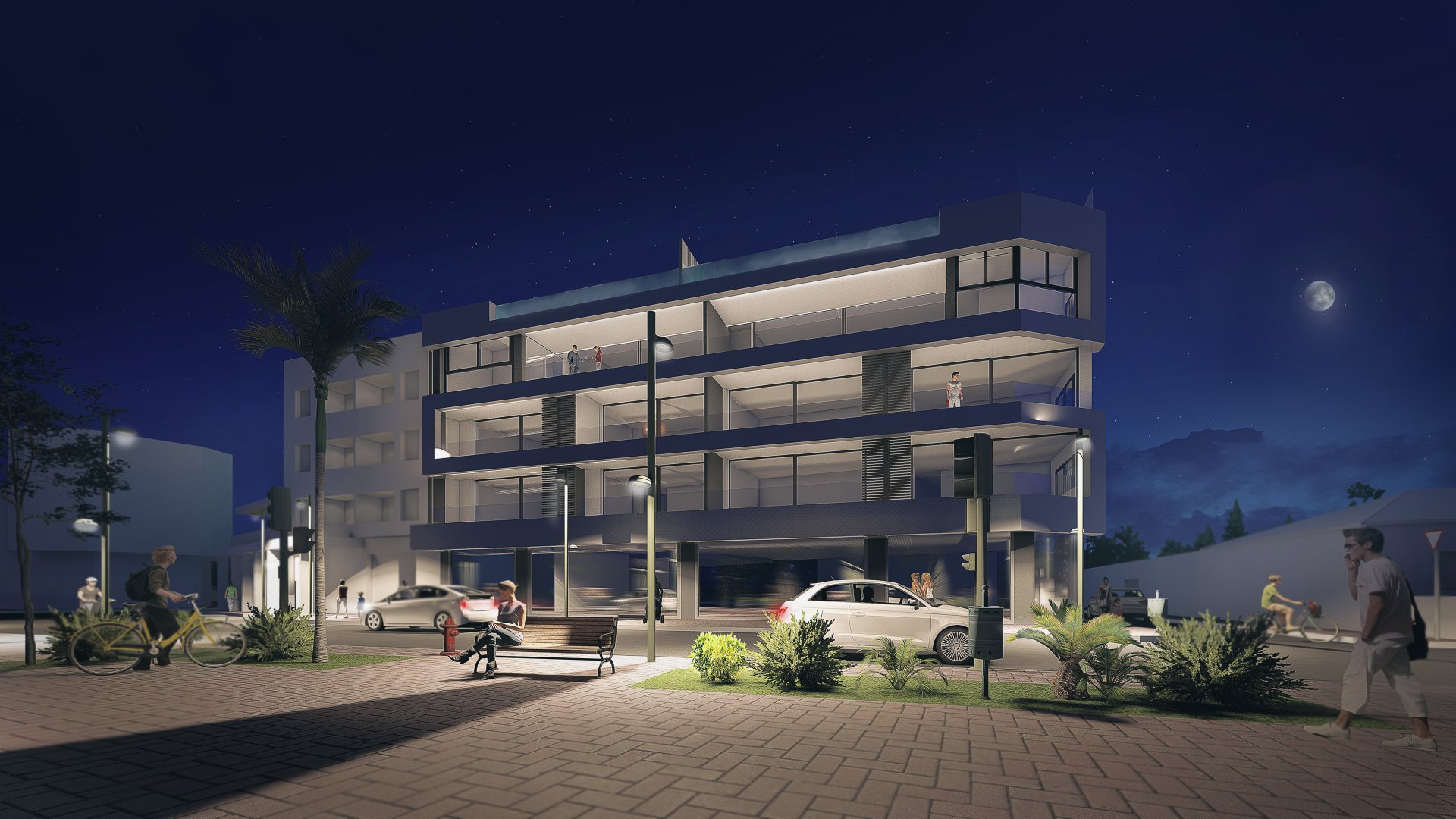 Huoneisto Lo Pagan, Murcia, Espanja 3 makuuhuonetta, 98 m2 No. 81049