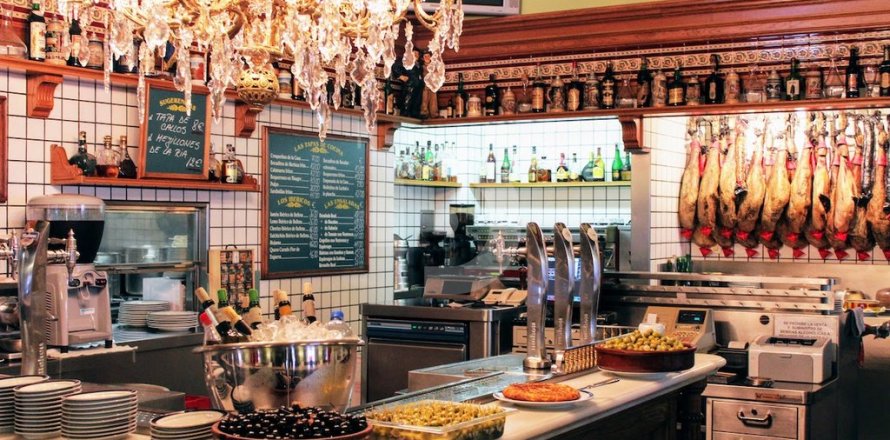 Кафе / ресторан в Сантс-Монтжуик, Барселона, Испания 165м2 №151896