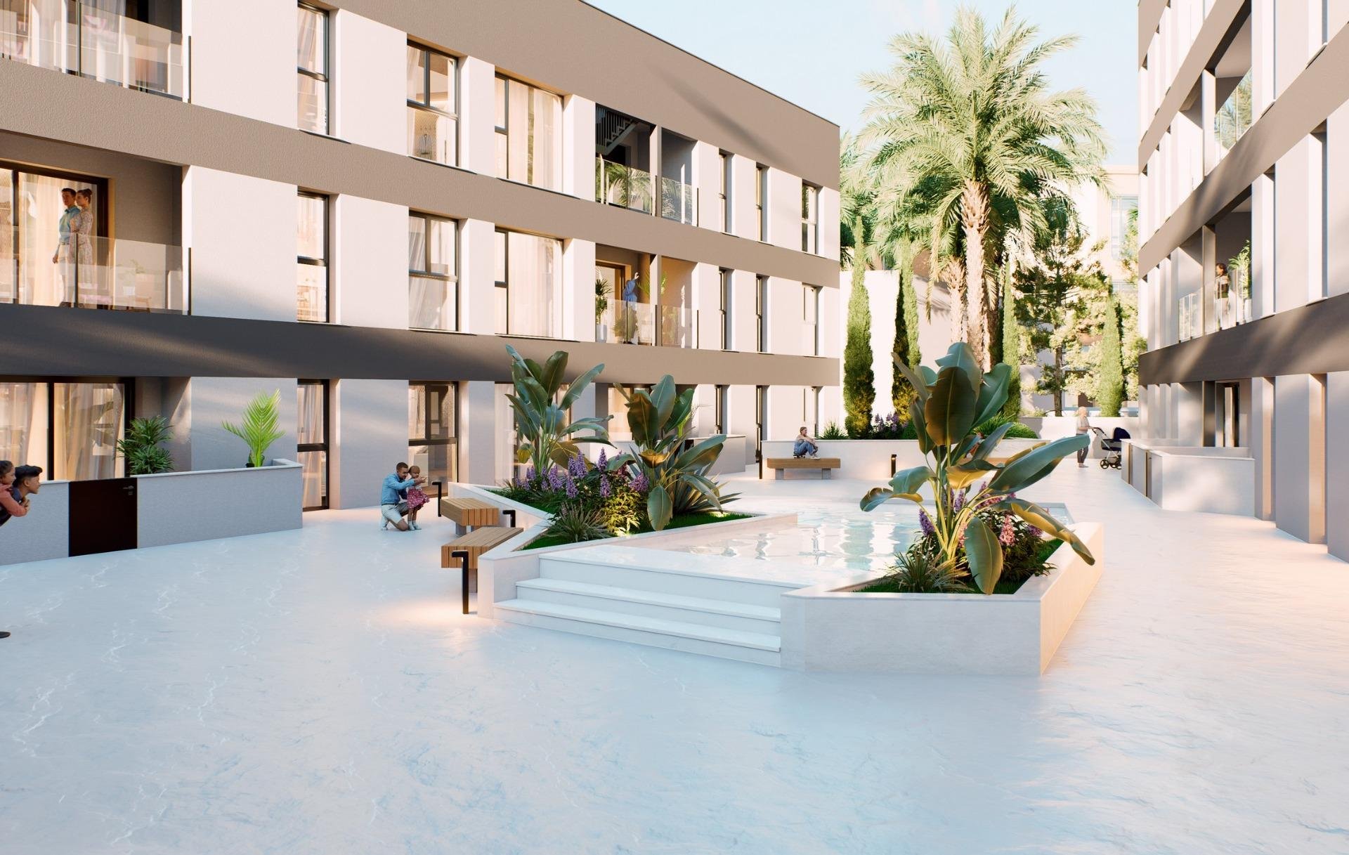 Wohnung in Lo Pagan, Murcia, Spanien 1 Schlafzimmer, 63 m2 Nr. 161212