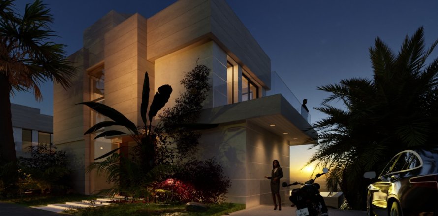 Villa i Estepona, Malaga, Spanien 4 sovrum, 193 kvm. Nr. 136169