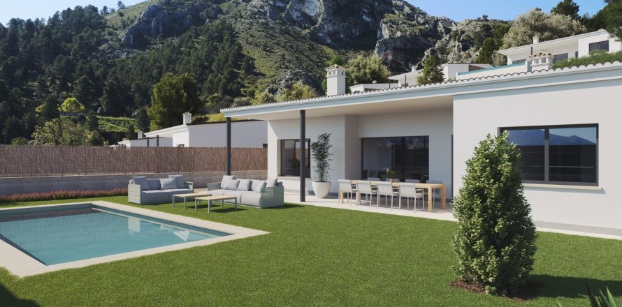 Villa i Penaguila, Alicante, Spanien 3 sovrum, 130 kvm. Nr. 171034