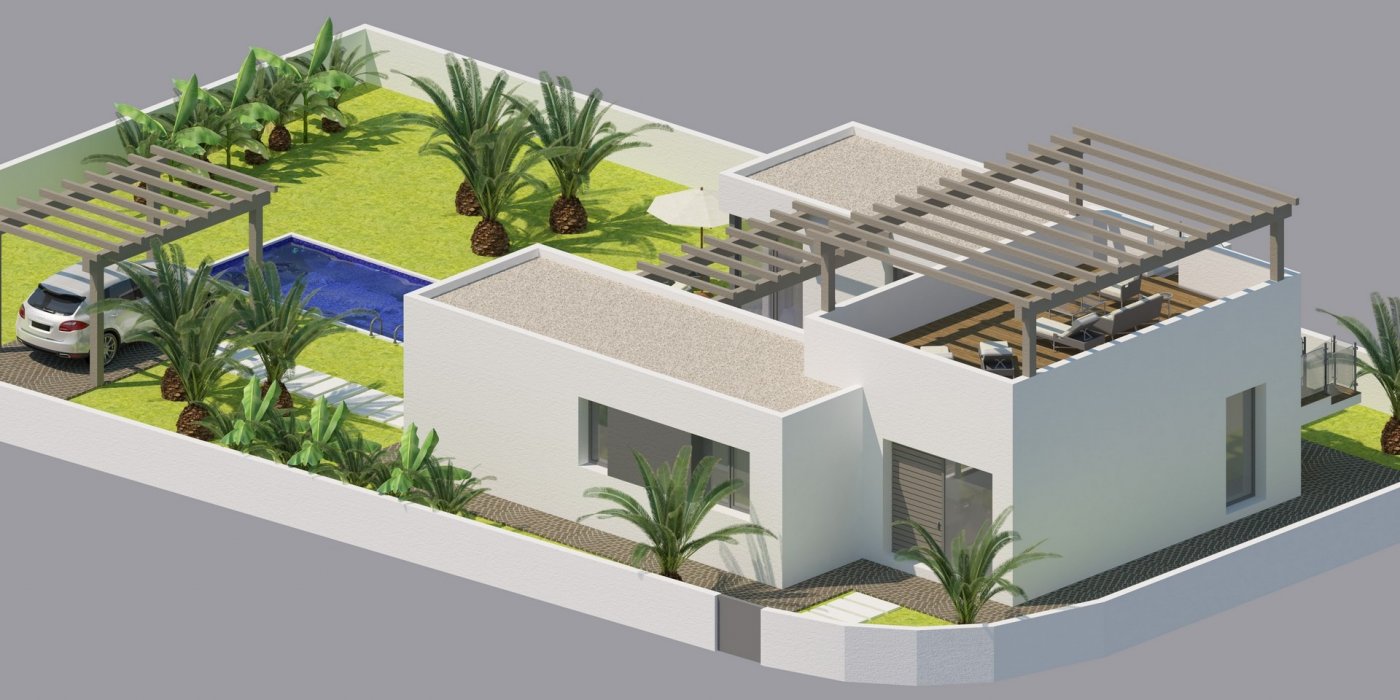 Villa in Benijofar, Alicante, Spain 3 bedrooms, 156 sq.m. No. 75474