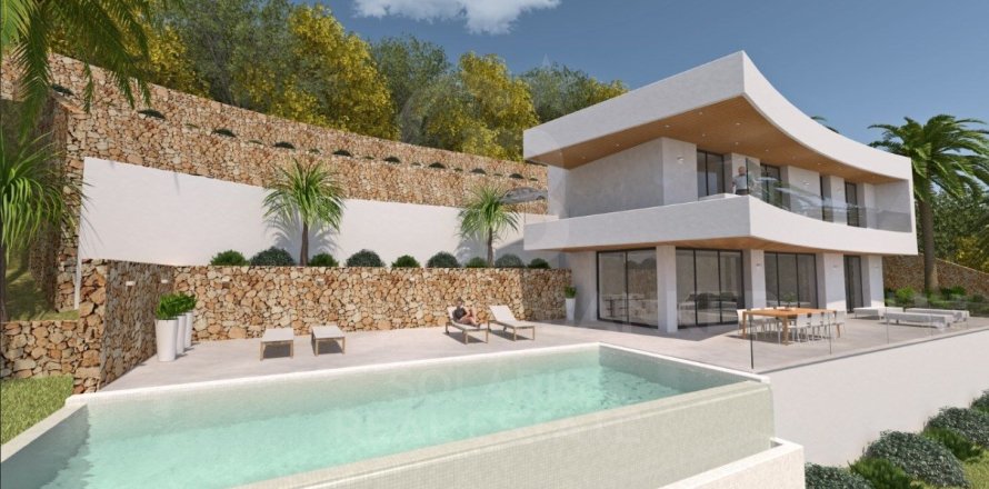 Huvila Javea, Alicante, Espanja 4 makuuhuonetta,  No. 157284