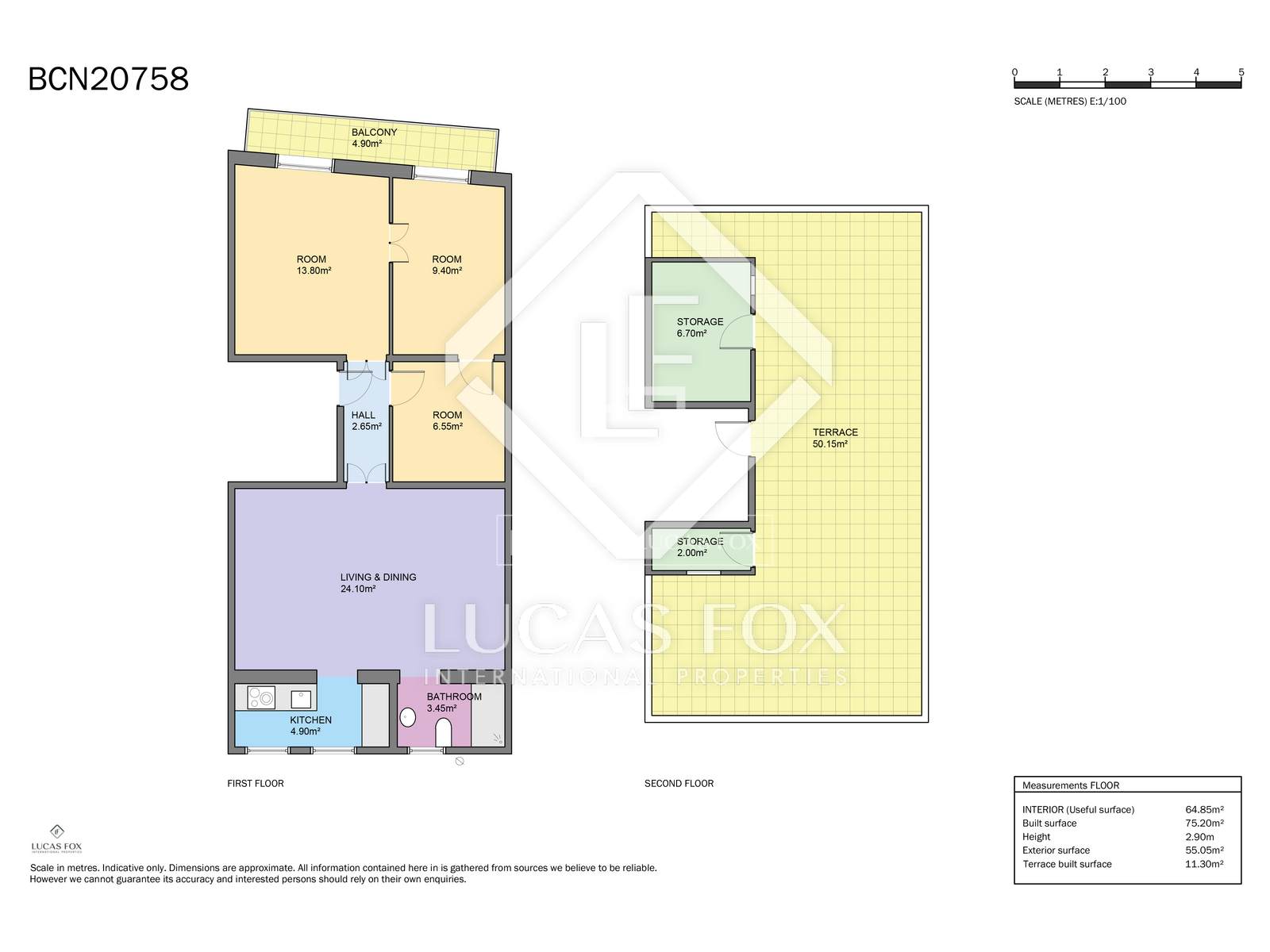 Huoneisto Barcelona, Espanja 3 makuuhuonetta, 85 m2 No. 192740