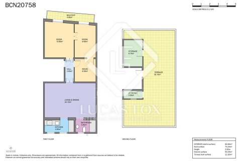 Huoneisto myytävänä Barcelona, Espanja, 3 makuuhuonetta, 85 m2 No. 192740 - kuva 25