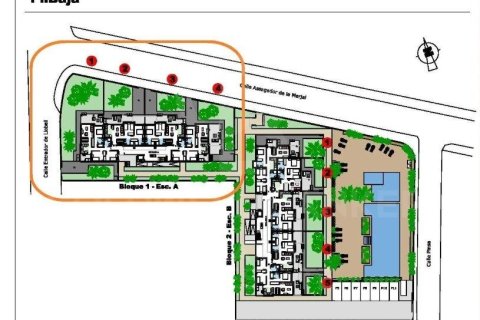 Huoneisto myytävänä Denia, Alicante, Espanja, 3 makuuhuonetta, 77 m2 No. 157029 - kuva 3