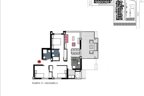 Huoneisto myytävänä Denia, Alicante, Espanja, 3 makuuhuonetta, 80 m2 No. 157030 - kuva 3