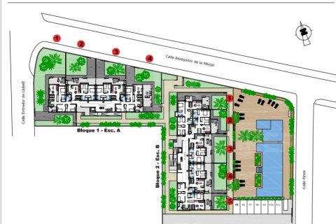 Huoneisto myytävänä Denia, Alicante, Espanja, 3 makuuhuonetta, 80 m2 No. 157030 - kuva 4
