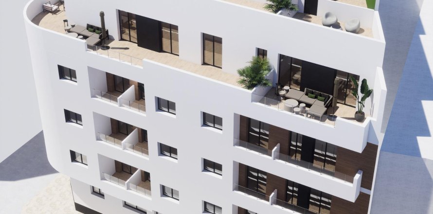 Apartament w Torrevieja, Alicante, Hiszpania 2 sypialnie, 62 mkw. nr 192293