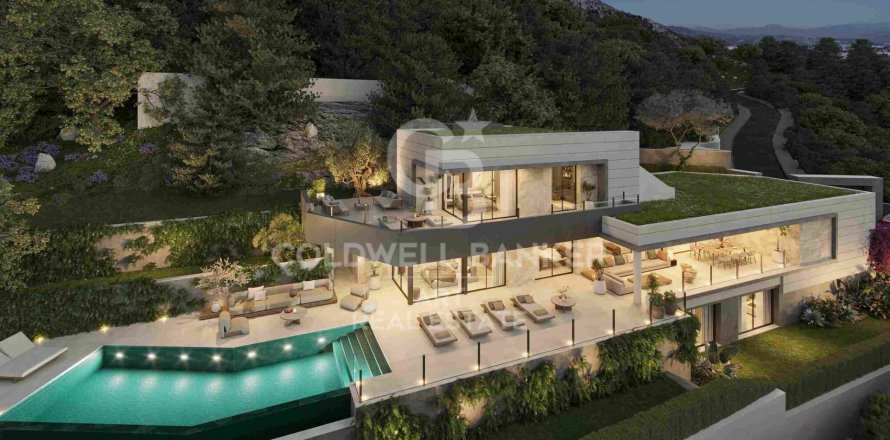 Villa i Malaga, Spanien 4 sovrum, 524 kvm. Nr. 158601