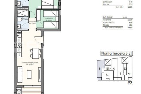 Продажа квартиры в Торревьеха, Аликанте, Испания 2 спальни, 74м2 №149634 - фото 20