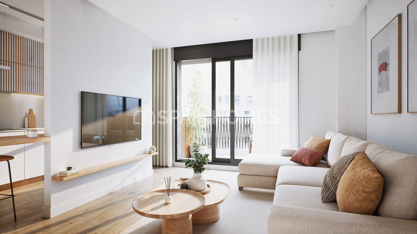 Huoneisto Malaga, Espanja 1 makuuhuone, 51 m2 No. 149635
