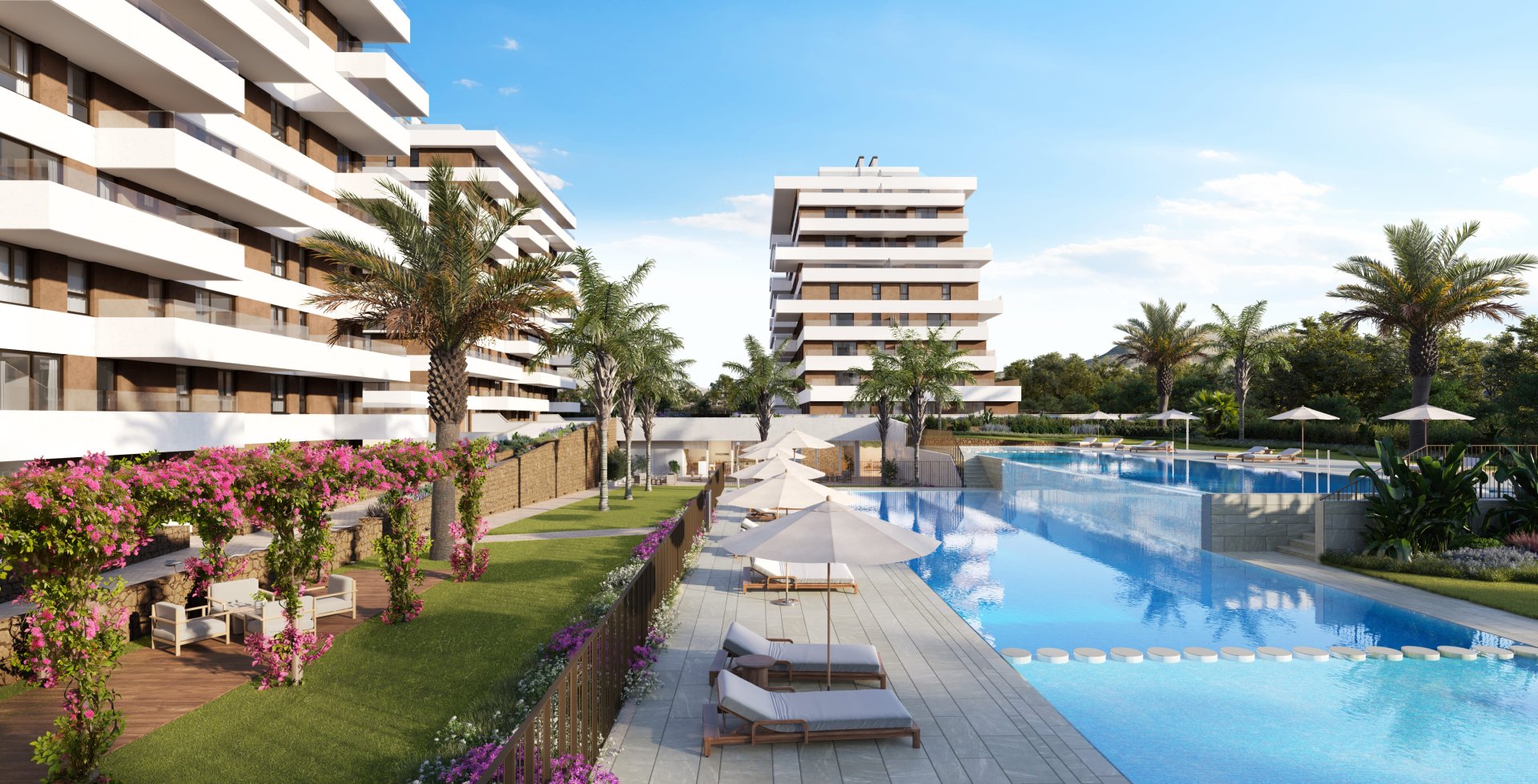 Lägenhet i Vila Joiosa, Alicante, Spanien 3 sovrum, 133 kvm. Nr. 136600