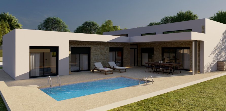 Villa i Pinoso, Alicante, Spanien 3 sovrum, 127 kvm. Nr. 151551