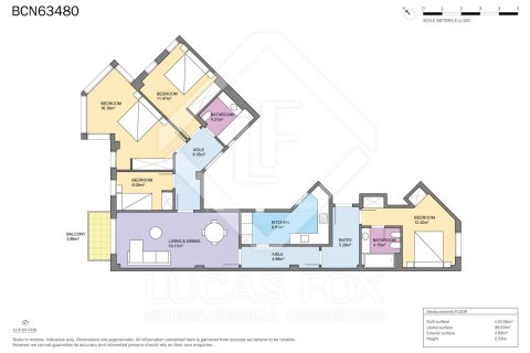Appartamento in vendita a Barcelona, Spagna 4 camere da letto, 122 mq. N° 150946 - foto 22