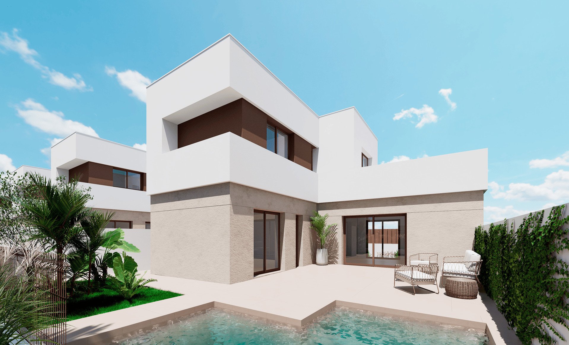 Villa en Los Alcázares, Murcia, España 3 dormitorios, 112 m2 No. 138419