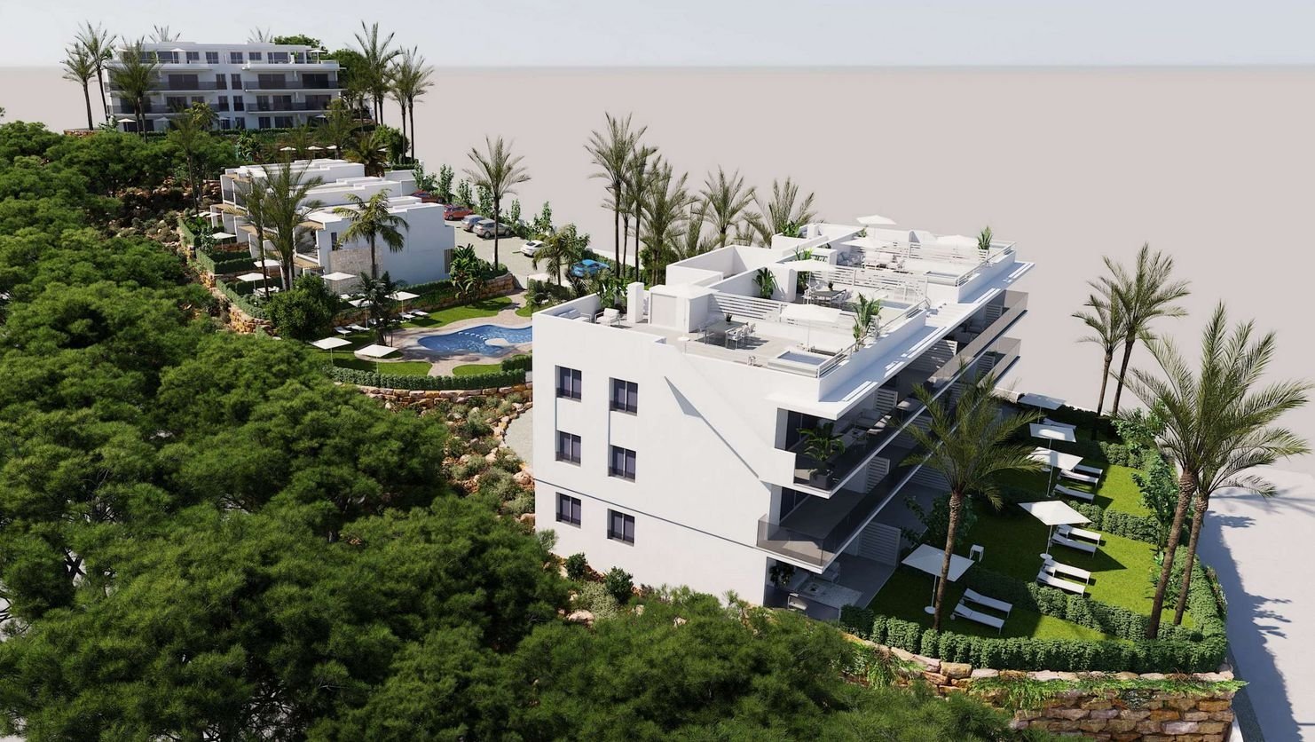 Appartamento a Finestrat, Alicante, Spagna 2 camere da letto, 105 mq. N° 168026