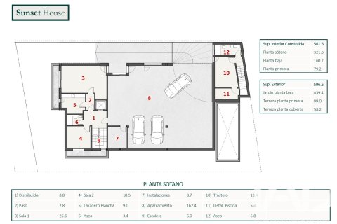 Hus till salu i Sitges, Barcelona, Spanien 5 sovrum, 560 kvm. Nr. 152676 - foto 26