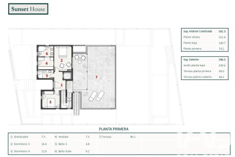 Hus till salu i Sitges, Barcelona, Spanien 5 sovrum, 560 kvm. Nr. 152676 - foto 18