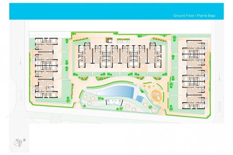 Bungalow Pilar de la Horadada, Alicante, Hiszpania 2 sypialnie, 71 mkw. nr 77934 – zdjęcie 11