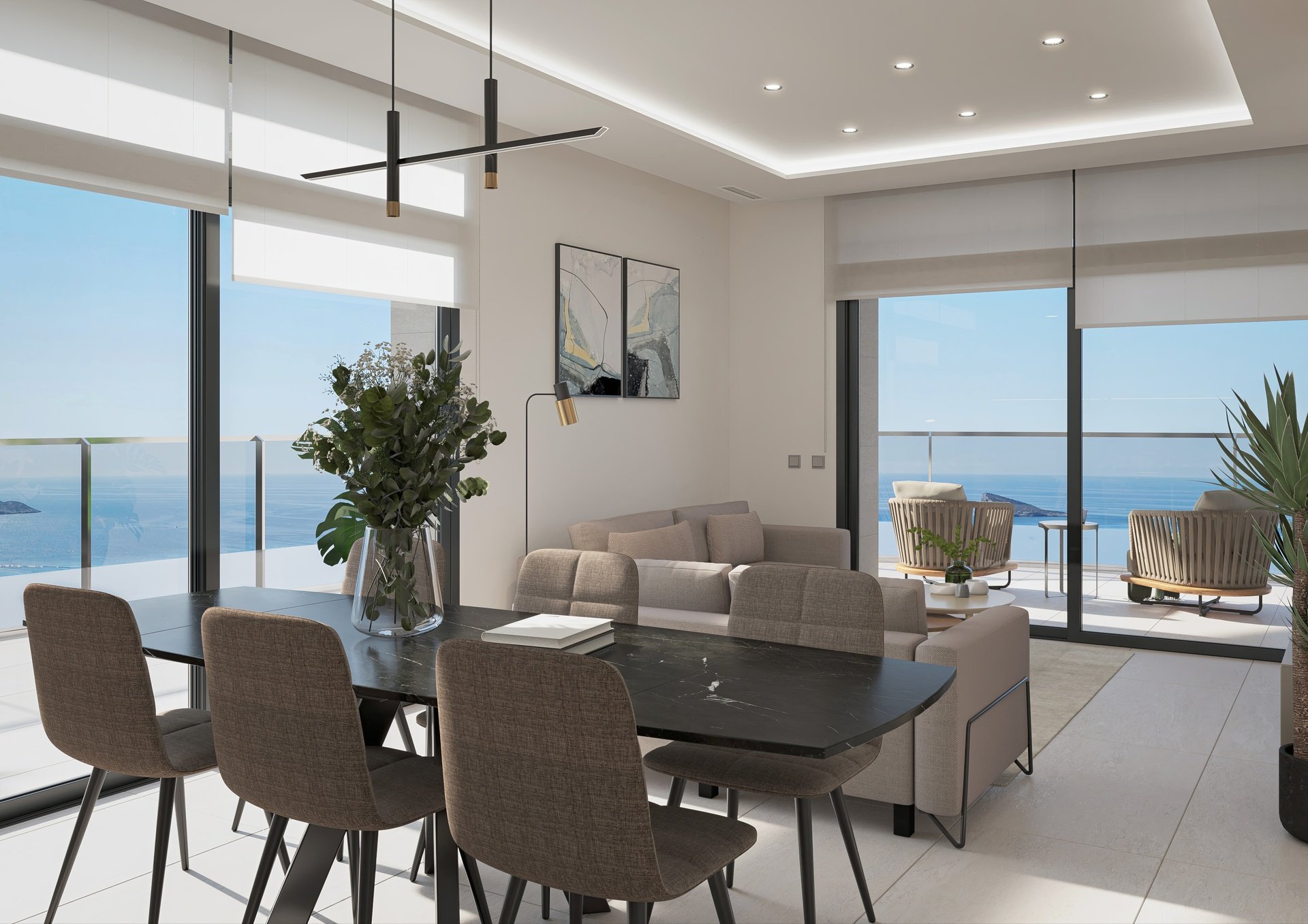Apartament w Benidorm, Alicante, Hiszpania 2 sypialnie, 109 mkw. nr 166292