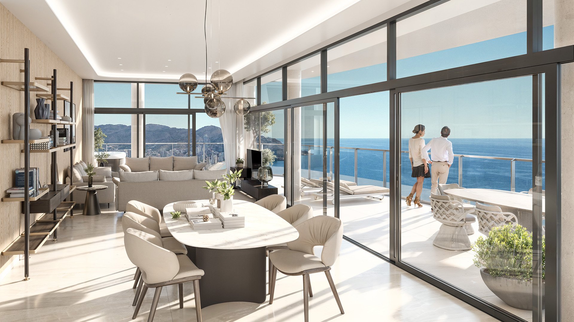 Apartament w Benidorm, Alicante, Hiszpania 2 sypialnie, 109 mkw. nr 166292
