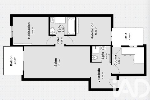 Apartamento en venta en Dénia, Alicante, España 2 dormitorios, 88 m2 No. 188414 - foto 25
