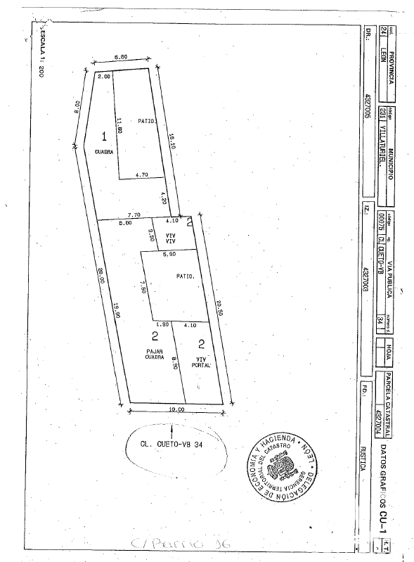 Villa Villaturiel, Leon, Spānijā 710 m2 Nr. 188426