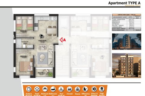 Dzīvoklis pārdošanā Torrevieja, Alicante, Spānijā 2 istabas, 57 m2 Nr. 196243 - attēls 21