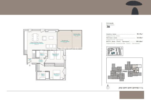 Kattohuoneisto myytävänä Denia, Alicante, Espanja, 3 makuuhuonetta, 96 m2 No. 196246 - kuva 12