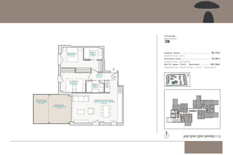 Kattohuoneisto myytävänä Denia, Alicante, Espanja, 3 makuuhuonetta, 96 m2 No. 196246 - kuva 10