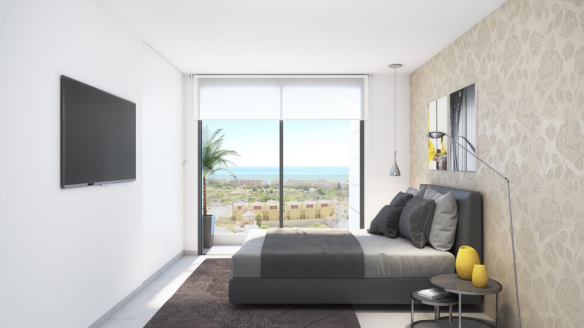Apartament w Mirador Del Mediterraneo, Guardamar del Segura, Alicante, Hiszpania 3 sypialnie, 71.35 mkw. nr 71274