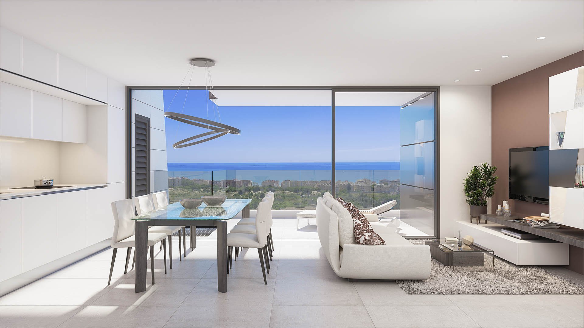 Apartament w Mirador Del Mediterraneo, Guardamar del Segura, Alicante, Hiszpania 3 sypialnie, 71.35 mkw. nr 71274