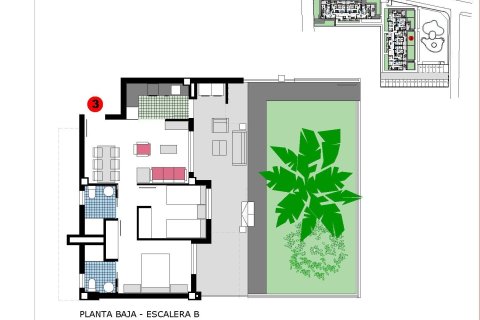 Huoneisto myytävänä Denia, Alicante, Espanja, 2 makuuhuonetta, 72 m2 No. 170552 - kuva 7