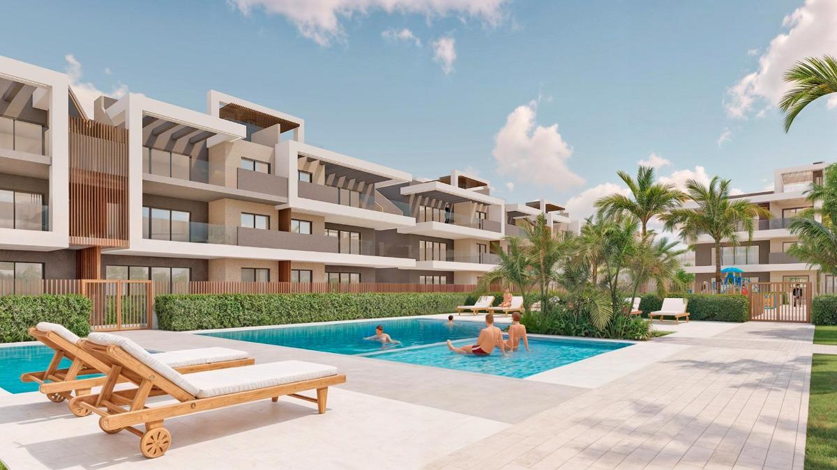 Apartment in Pilar de la Horadada, Alicante, Spain 3 bedrooms, 81 sq.m. No. 148892