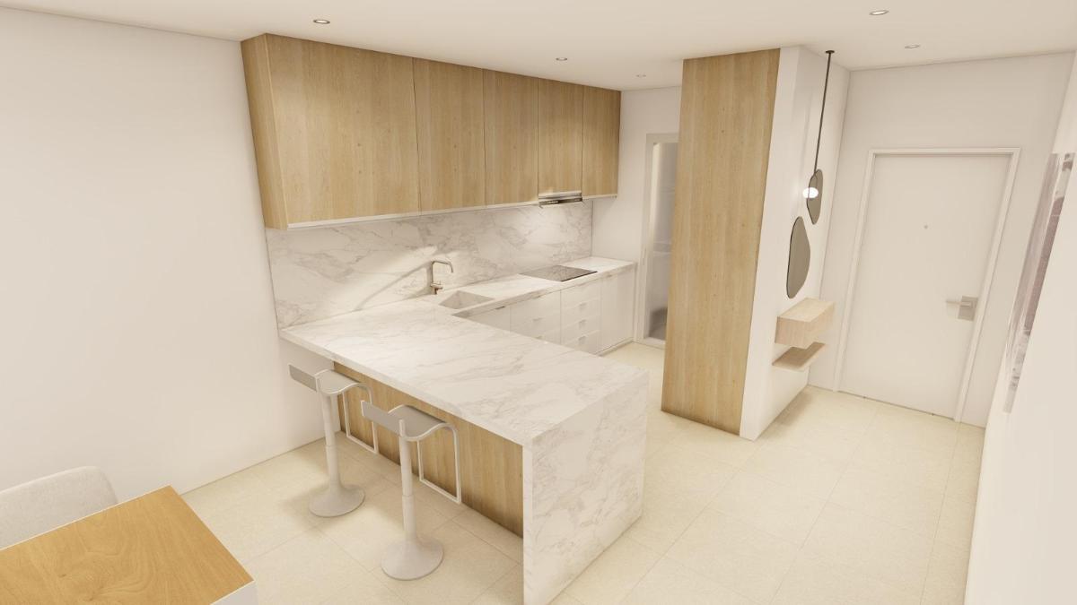 Apartment in Pilar de la Horadada, Alicante, Spain 3 bedrooms, 81 sq.m. No. 148892