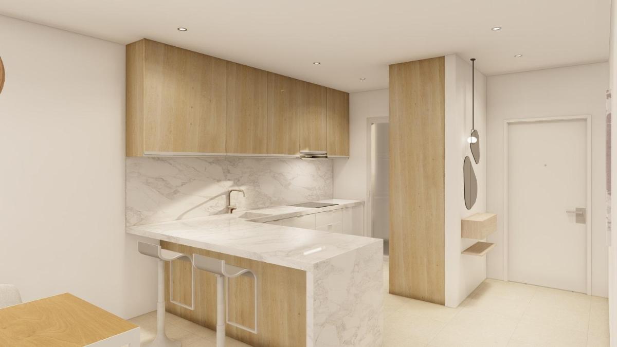 Apartment in Pilar de la Horadada, Alicante, Spain 3 bedrooms, 81 sq.m. No. 148892
