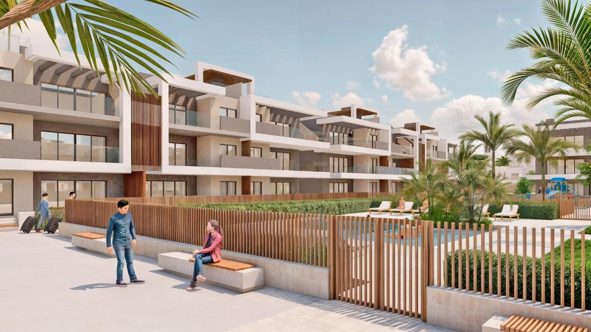Apartment in Pilar de la Horadada, Alicante, Spain 3 bedrooms, 81 sq.m. No. 148892