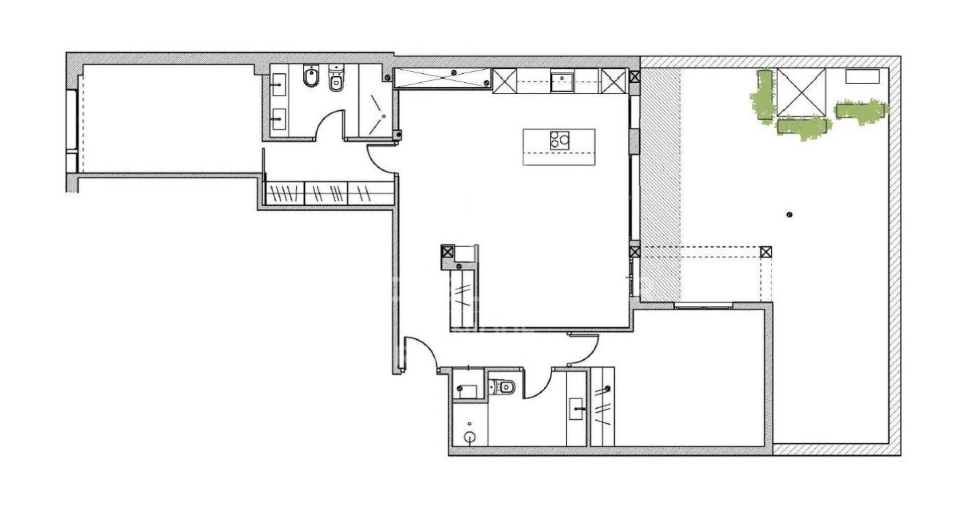 Appartamento a Madrid, Spagna 2 camere da letto, 122 mq. N° 178793