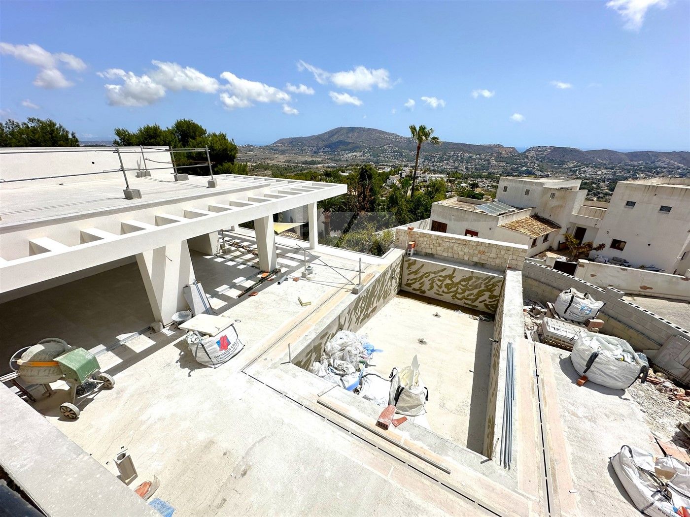 Villa en Moraira, Alicante, España 3 dormitorios, 219 m2 No. 54471