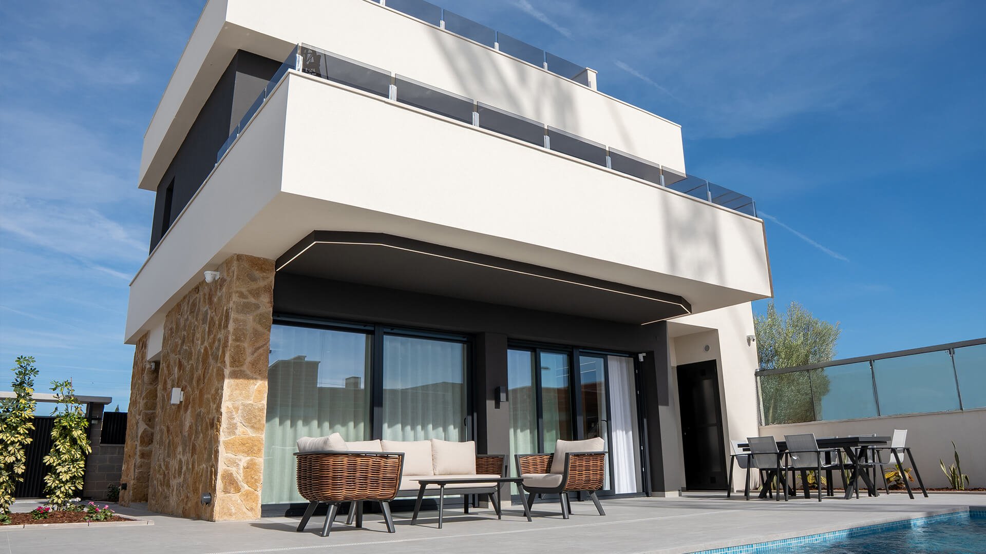 Villa in Lo Marabu Villas, Ciudad Quesada, Alicante, Spagn, 3 camere da letto, 123 mq. N° 155157