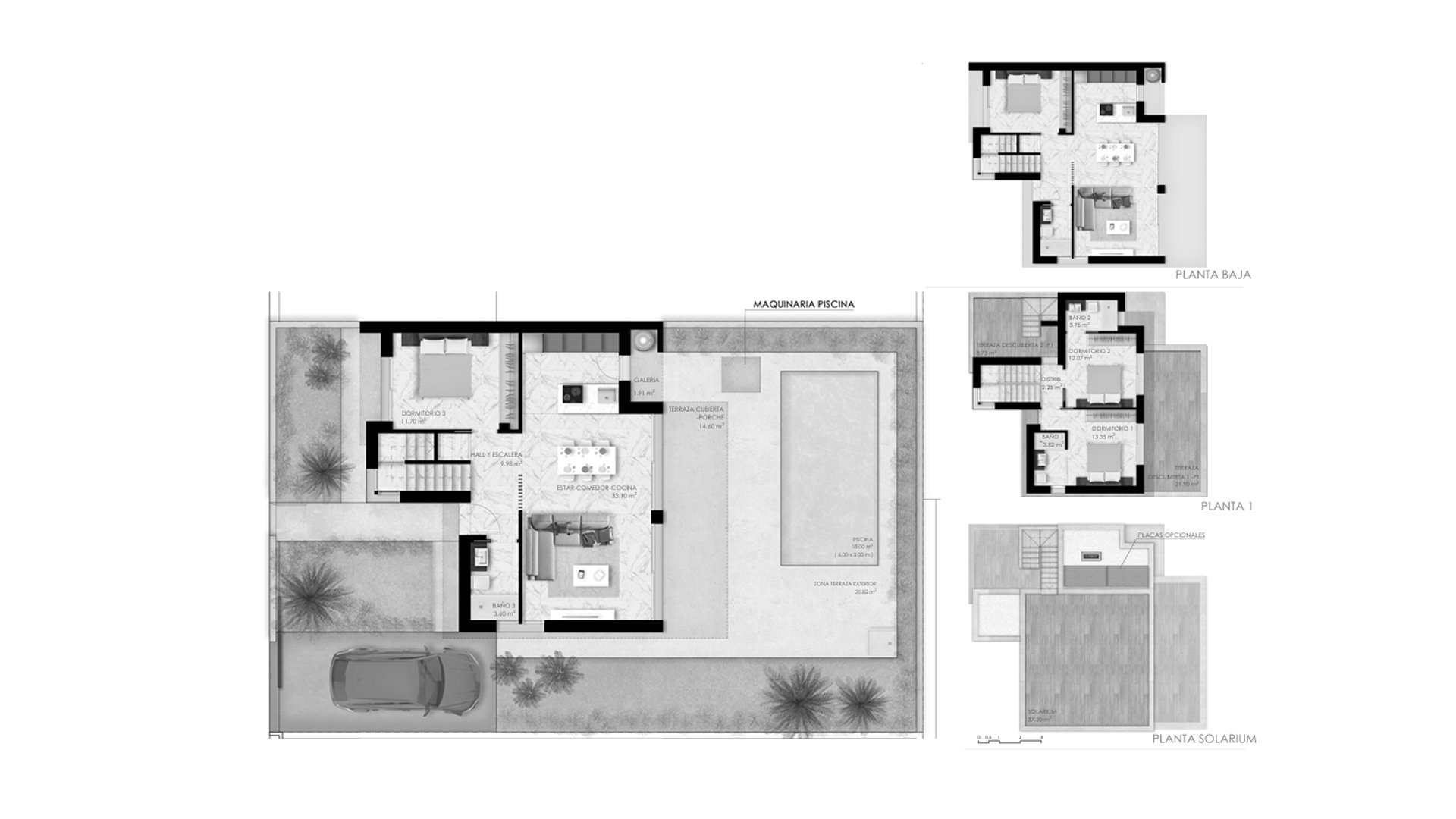 Villa in Lo Marabu Villas, Ciudad Quesada, Alicante, Spagn, 3 camere da letto, 123 mq. N° 155157