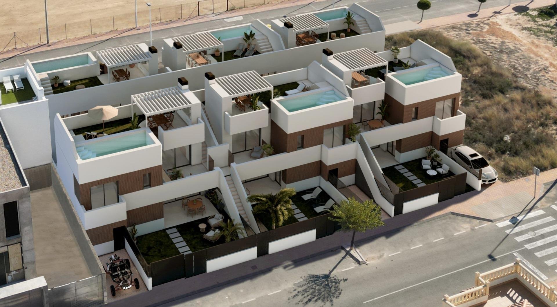 Bungalow in San Pedro del Pinatar, Murcia, Spain 2 bedrooms, 69 sq.m. No. 136884