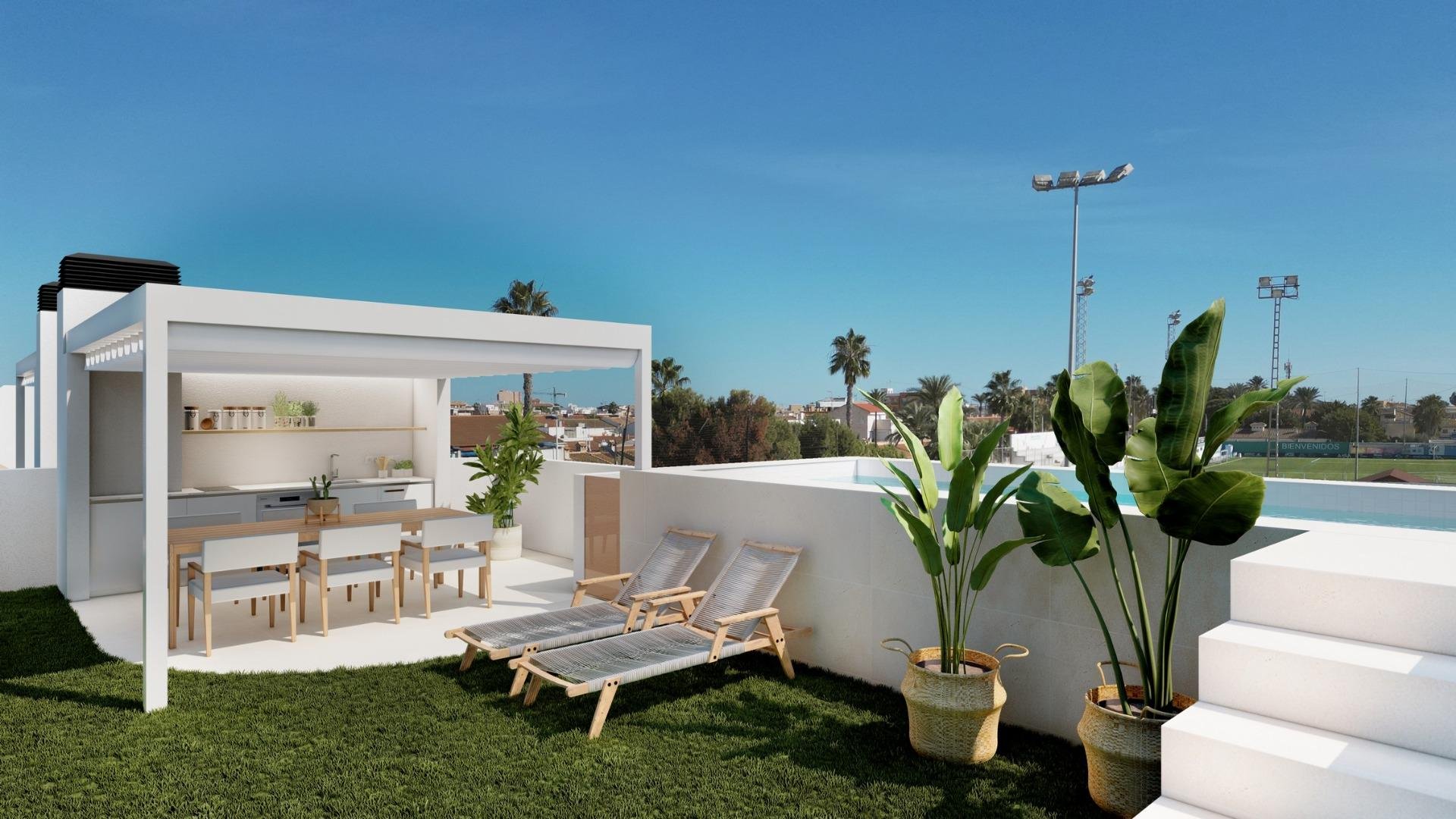 Bungalow in San Pedro del Pinatar, Murcia, Spain 2 bedrooms, 69 sq.m. No. 136884