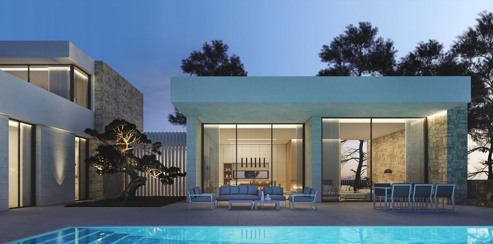 Villa i Moraira, Alicante, Spanien 4 sovrum, 525 kvm. Nr. 183410