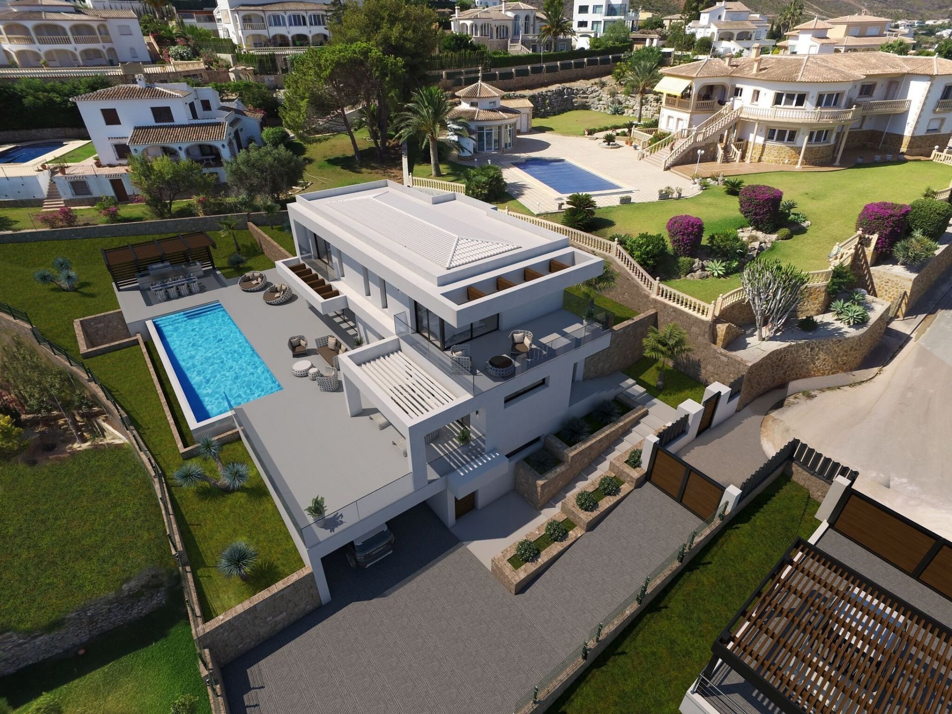 Villa Javea, Alicante, Spānijā 4 istabas, 537 m2 Nr. 95785