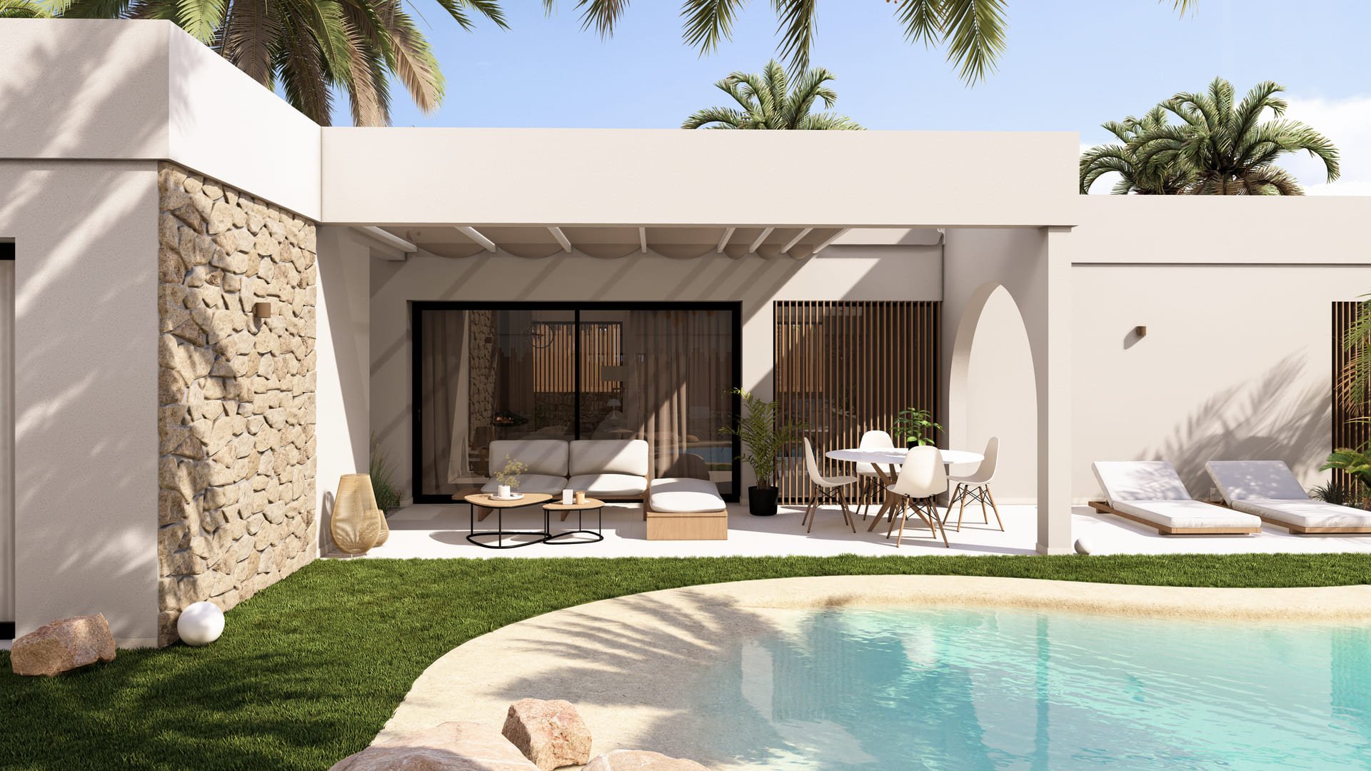 Villa Murcia, Spānijā 2 istabas, 115 m2 Nr. 161546